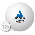 Produktbild: Joola Tischtennisbälle Outdoor 40 +,12 Stück, weiß