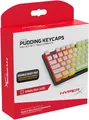 Produktbild: HyperX – Pudding Keycaps US Layout, PBT, RGB, OEM Profil, Weiß [B-Ware]