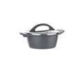 Produktbild: 1,25 L Schmortopf mit Glasdeckel silber 16cm