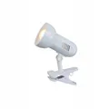 Produktbild: Basic Schreibtischlampe Weiß Klemmlampe E27 40w Metall/kunststoff