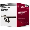 Produktbild: Für Nissan Qashqai II Typ J11 (Westfalia) Anhängerkupplung vertikal abnehmbar