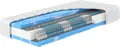 Produktbild: Taschenfederkernmatratze Premium-Taschenfederkern-Matratze XXL Gelstar T-1000, 25cm Komforthöhe, Hn8 Schlafsysteme, 25 cm hoch, (1-tlg), Körperunterstützung durch Geltouch Auflage, 90x200 cm & weitere Größen