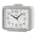 Produktbild: Seiko Grey Bedside Bell Alarm Clock with Light 11cm QHK061N