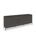 Produktbild: Rauch Möbel Flipp, Kommode, Farbe Graphit, Breite 199 cm