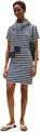 Produktbild: Tommy Hilfiger Damen Kleid New Cody Slim Short Dress aus Baumwolle, Mehrfarbig (Breton/ Dark Night Navy/ Ecu), M