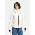 Produktbild: Marikoo Winterjacke Yukanii Kurze Winterjacke mit langen Bündchen und Daumenloch weiß L (40)