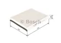 Produktbild: BOSCH 1 987 435 018 Innenraumfilter Filter Pollenfilter für FORD VOLVO