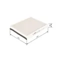 Produktbild: Filter Innenraumluft Bosch 1987435018 für Ford Volvo VW