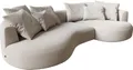 Produktbild: DELIFE Sofa Edina Bouclé Creme-Weiß 330x170 cm