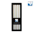 Produktbild: 4 Stearin weis Stabkerzen Set 250 x 22 mm Kerzenfarm Kerzen Candle  Hochzeit 10