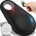Produktbild: Key Finder Schlüsselfinder Keyfinder Multifunktionaler Bluetooth App Alarm Smart Tracker Schlüssel Tasche Portemonnaie Finder iOS Android Anti-Lo... - Schwarz