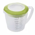 Produktbild: Westmark Rührbecher/Messkanne mit Spritzschutz, Deckel und Ausgießer, 1,4 l