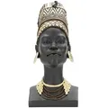Produktbild: Skulptur, Schwarz, Gold, Kunststoff, 21.5x45x27.5 cm, Dekoration, Skulpturen & Dekoobjekte, Skulpturen