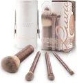 Produktbild: Travel Brush Set Mini Prime Vegan Brush Set for Travel 4 Beauty Makeup Brushes with Travel Brush Case