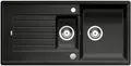 Produktbild: Blanco Zia 6 S Granitspüle mit Ablauffernbedienung, reversibel, anthrazit (51474