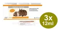 Produktbild: Alfavet RodiCare Hairball 3x12ml Injekt. Meerschw. ZwKaninchen (663,89 EUR/l)