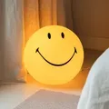 Produktbild: Stehleuchte Mr Maria, Smiley, dimmbar, Gelb, für Kinderzimmer, Kunststoff - 45 - 45 - 40