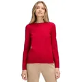 Produktbild: Betty Barclay Strickpullover Damen mit Rundhalsausschnitt (1-tlg) rot 42 EU