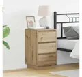 Produktbild: vidaXL Nachttisch, Nachttisch Artisan-Eiche 39 x 34,5 x 65 cm Holzwerkstoff