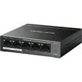 Produktbild: Mercusys MS105GP – 5-Port Gigabit PoE Switch (4x 30W PoE+, 65W Gesamt) – Plug &
