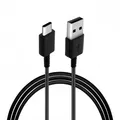 Produktbild: Original EP-DR140AWE USB-C / USB Ladekabel, Kabellänge 80cm - Schwarz
