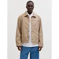 Produktbild: Jack & Jones Hemdjacke JJECASABLANCA SHACKET SN mit auffälliger Knopfleiste beige XL (54/56)