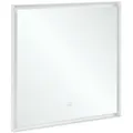 Produktbild: Villeroy und Boch Subway 3.0 Spiegel A4638000 Aluminiumrahmen, 80 x 75 x 4,75 cm, weiß matt