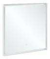 Produktbild: Villeroy & Boch Subway 3.0 Spiegel mit Beleuchtung (1x LED) 800 x 750 mm -...
