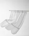 Produktbild: LOBERON Scheibengardine Wistelle weiß 45 x 70 cm Natürliche Eleganz