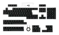 Produktbild: ASUS ROG PBT Doubleshot Tastenkappen-Satz Schwarz