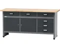 Produktbild: Küpper made in Germany 1700 x 840 x 600 mm 6 Schubladen 2 Türen anthrazit grau