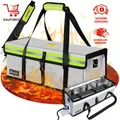 Produktbild: Akku Tasche Feuerfest 49x15x16cm für E-Bike mit Dreifachschutz und Ladeanschluss