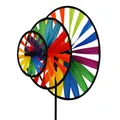 Produktbild: CIM Windspiel - Magic Wheel Triple - UV-beständig und wetterfest - Windräde ...