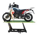Produktbild: TRUTZHOLM Motorradhebebühne hydraulisch 450 kg Motorradrampe Hebebühne Heber Montagebühne für Motorrad Moped (Grün, XXL-Breite 67,5 cm)