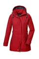 Produktbild: G.I.G.A. DX Damen Softshell Parka/Softshelljacke mit abzippbarer Kapuze GW 22 WMN SFTSHLL PRK, tiefrot, 34, 42210-000