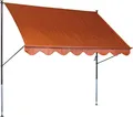 Produktbild: Klemmmarkise Standard 250 cm uni terra