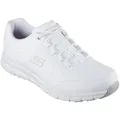 Produktbild: Skechers NAMPA-OSIL O1 SR EN ISO 20347:2022 Herren Arbeitsschuh Rutschfest, Bequem & Leicht mit Memory Foam Komfort weiß 43 EU
