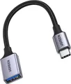 Produktbild: Ugreen OTG-Adapterkabel USB-C-Stecker auf USB-A-Buchse, 5 Gbit/s, 0,15 m - Schwarz