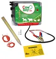 Produktbild: Weidezaungerät Cowboy V9000-12 V - Extra Power : 10000 Volt - Unser stärkstes Batteriegerät mit Bester Hütesicherheit inkl. Zubehörset