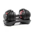 Produktbild: LUXTRI Verstellbare Kurzhantel mit Drehmechanismus Gewicht einstellbar von 2,5 bis 24 kg einstellbare Hantel Training Hantelset für Zuhause Kurzhantelset