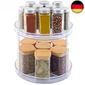 Produktbild: LUZOON Kühlschrank Organizer Lazy Susan Küchen Organizer Drehbarer Gewürzhalter