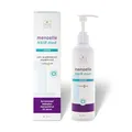 Produktbild: menoelle® Hair med Shampoo – gegen Haarausfall u. dünner werdendes Haar in den Wechseljahren – Haarwachstum beschleunigen auf pflanzlicher Basis – Mit EstroG-100, Koffein, Biotin – 240ml
