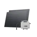 Produktbild: ECOFLOW STREAM Balkonkraftwerk Basic Kit 0% VAT, 800 W Mikro-Wechselrichter, 2 × 400 W PV Solarpanels, WLAN & App-Steuerung für Balkon, Garten, Dach, Wandmontage