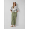 Produktbild: s.Oliver 7/8-Hose Hose High Rise-Culotte mit Umschlag grün 48