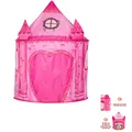 Produktbild: Kinder Zelt Mädchen, Prinzessin Spielzelt, Indoor Zelt, Geschenk, 135x100x135cm