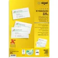 Produktbild: Sigel LP796 3C Visitenkarten 85x55 225g hochweiß