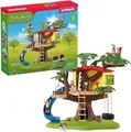 Produktbild: SCHLEICH 42408 Farm World Abenteuer Baumhaus, 60 Teile Spielset mit Reifenschaukel, 2 Kinderfiguren und 4 Tierfiguren, Spielzeug für Kinder ab 3 Jahren