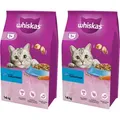 Produktbild: WHISKAS Adult 2x14 kg - Trockenfutter für ausgewachsene Katzen, mit leckerem Thunfisch