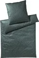 Produktbild: JOOP! Mako-Satin-Bettwäsche-Garnitur Ornament Farbe Agave Größe 155x220+80x80cm