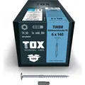 Produktbild: Tox TIMBR 6,0 x 140 TK (100 Stk.) (100 Schrauben pro Stück) (1120804160140)